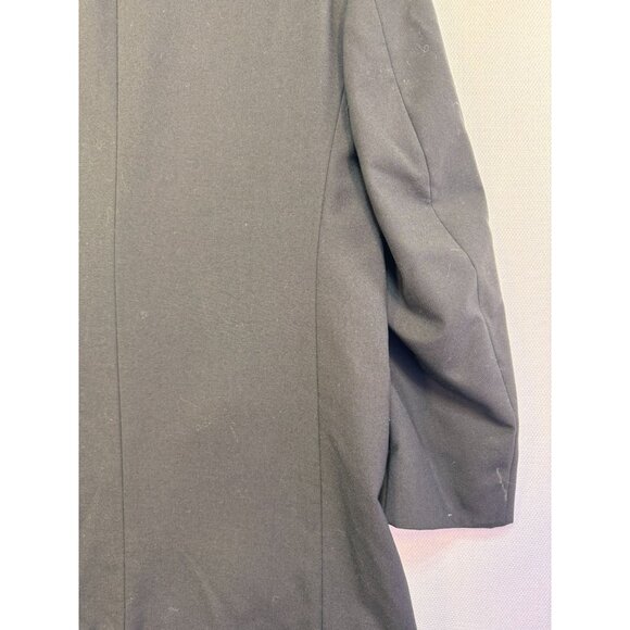 Perry Ellis Evening Mens Wool Tuxedo Jacket 40R Black - Picture 13 of 13